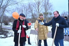 Arbore plantat ca simbol al solidarității cu Israelul în Parcul „Dendrariu” din Capitală